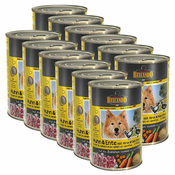 BELCANDO piščanec, raca, proso in korenje - konzerva 12x400g