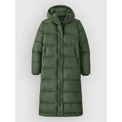 Patagonia Silent Down Long Parka canopy green