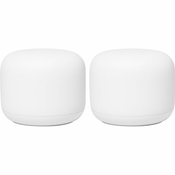 GOOGLE Nest WiFi usmjerivač i pristupna točka, bijeli (GA0822)