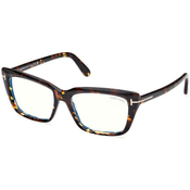 Tom Ford FT5894-B 052 ONE SIZE (56) Havana/Kristalna