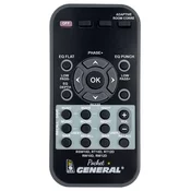 General KLIPSCH RSW-10D, RT-10D, RT-12D, RW-10D, RW-12D - remote control duplicate