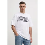 Versace Jeans Couture Majica 78GAH6L1 Bela Regular Fit
