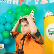 Rojstnodnevni napis Happy Birthday Avtomobili, 250 cm