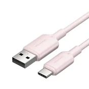 1 to 3 Vention Kabel Za Polnilo In Prenos Podatkov Usb A Na Usb-C 3A 2M