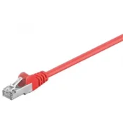 Goobay | CAT 5e | Omrežni kabel | Nezaščiten zasukan par (F/UTP) | Moški | RJ-45 | Moški | RJ-45 | Rdeč | 1,5 m