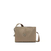 KIPLING Torba za čez ramo Fabya bež/temno bež