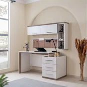 HANAH HOME Radni sto Milano Cream Brown