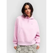 Roxy Skyflare ženski pulover s kapuco pink lavender