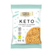 KETO kolacic sa kokosom i indijskim orahom 50g FRANK & OLI