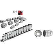 Vigor Set nasadnih kljuceva V1897, 12 komada