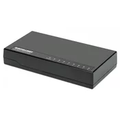 Intellinet 561754 mrežno stikalo Gigabit Ethernet (10/100/1000) Črna