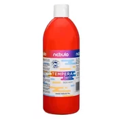 Nebulo: Rdeča tekoča tempera barvica 500ml v steklenički