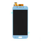 Steklo in LCD zaslon za Samsung Galaxy J5 (2017)/SM-J530, originalno (OEM), srebna modra