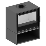 Hitze HITZE Cubo CF700V - z ventilatorjem (beli šamot, ohišje 2 mm)