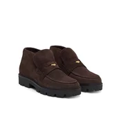 Tommy Hilfiger Škornji Th Enamel Charm Loafer Boot FW0FW09680 Rjava
