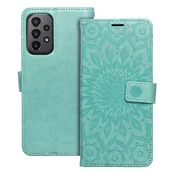 OEM Torbica MEZZO Book za SAMSUNG A23 5G, mandala, zelena