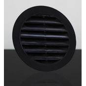 Texo V04150B Ventilaciona rešetka, fi150, Crna