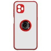AVIZAR Ovitek za Samsung Galaxy Xcover 6 Pro z držalom za prstan, hrbtna stran proti prstnim odtisom, združljiv z magnetnim stojalom - rdec, (20639697)