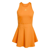 Ženske obleke adidas Tennis Climacool Y-Dress Pure Orange S