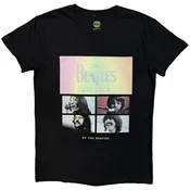 The Beatles Album Faces Gradient Silver Printing (Embellished) Black XL Majica