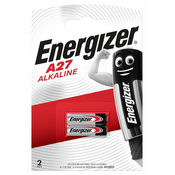 Energizer alkalni bateriji A27, 2 kos