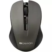 CANYON CNE-CMSW1, Wireless optical mouse, 800-1200dpi, USB, blue/silver/green/orange