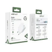 shumee GaN USB-C stenski polnilnik 30W PD QC 3.0 AFC FCP bel