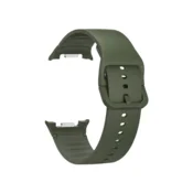 Silikonski pašček za Samsung Galaxy Watch8 (40mm/44mm) (22mm), temno zelen