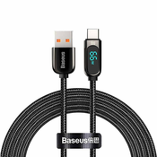Kabel Baseus Display Cable USB to Type-C, 66W, 1m (black)