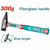 TOTAL Bravarski cekic, 300gr, fiberglas