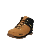 TIMBERLAND Ležerne cizme Euro Sprint karamela / crna
