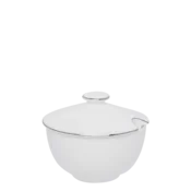 Sladkornica 9,5 cm s platinastim robom- Premium Platinum Line - 490159