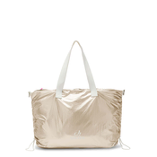 Deha METALLIC SHOPPER BAG, torba, bež D42932