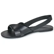 Usnjeni sandali Vagabond Shoemakers TIA 2.0 ženski, črna barva, 5531.001.20