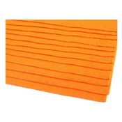 Dekorativni filc 20 x 30 cm, oranžen, 1 kos.