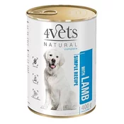 4Vets Natural Complete Dog Jagnjetina 400g