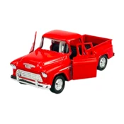 shumee WELLY OLD TIMER 1955 CHEVROLET STEPSIDE PICK UP RDEČ 1:34 43749