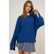 Trend Alacati Stili Ženska bluza Alc-X14434, Plava