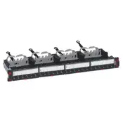 Legrand 033772 19 1U 24-portni Cat.6A STP oklopni patch panel