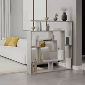 HANAH HOME Polica za knjige Labirent Sandstone