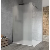 VARIO CHROME Enoplastna steklena plošča za prho, stenska montaža, mat steklo, 1100 mm - Gelco - VARIO - 36 - Enostranski fiksni zaslon - 2000 - 1100 - 8 - 14