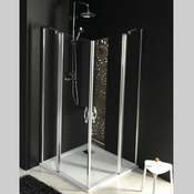 Kvadratni zaslon One, 1100 x 1100 mm, L/D različica, vstop iz kota - 6.00 - Prevlečeno steklo - 24 - 110.00 - Kvadratni zasloni - Gelco - ONE - 110.00 - Odprtina - 110x110 - 1900.00