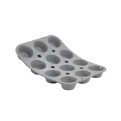 Silicone mold for 12 mini muffins, 23.5 x 17.5 cm - de Buyer brand