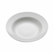 Bijeli porculanski tanjur za Maxwell & Williams Basic Bistro juhu, o 22,5 cm