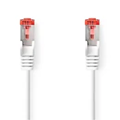 Nedis CAT6 Omrežni kabel | RJ45 moški | RJ45 moški | S/FTP | 10,0 m | Okrogla | LSZH / PVC | Bela | pretisni omot