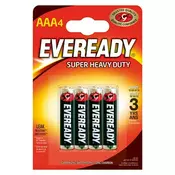 Eveready Super Heavy Duty R03 4 baterije