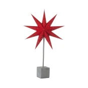 Markslöjd 702223 - Božična dekoracija HARD 1xE14/25W/230V rdeča