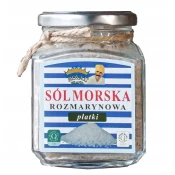 shumee Rožmarinova morska sol - 120 g - v kosmičih, mlinček ni potreben, steklen kozarec