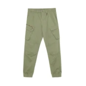Cropp - Jogger pantalone s cargo džepovima - maslina