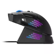 MSI Gaming Mouse VERSA PRO WIRELESS plus MOUSE DOCK PRO, Wireless, PixArt PAW 3395 Optical Sensor, 26000 DPI, OMRON Optical Micro Switch